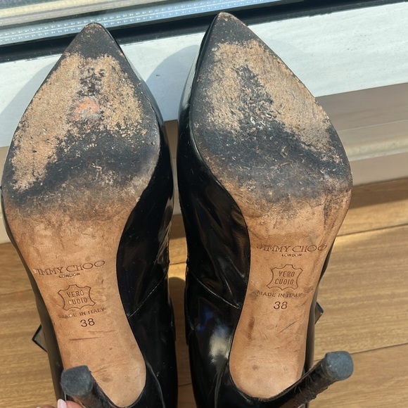Jimmy Choo Mary Jane pumps sz 38 - Picture 4 of 4